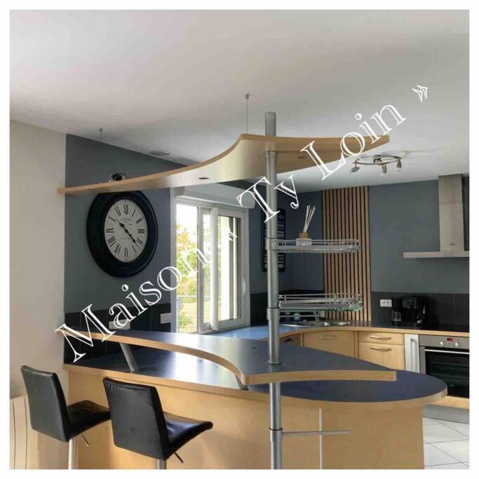 Villa Ty Loin Vue Mer 8 Personnes Logonna-Daoulas Bagian luar foto